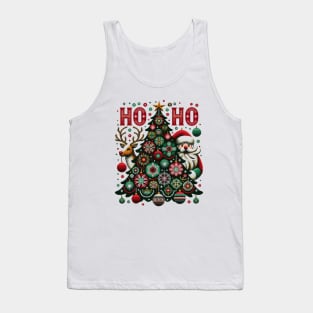 Funny Ho Ho Santa Tank Top